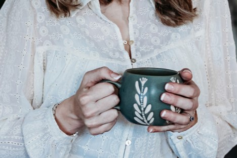 Green nature cup